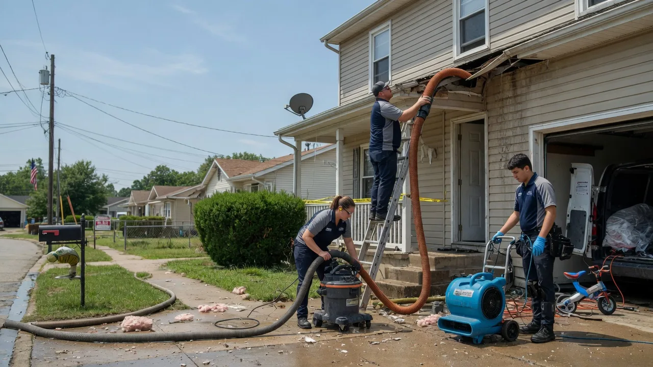 Water Damage Restoration in Hammon, OK near me